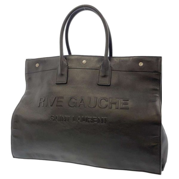 9319998 01 Saint Laurent Paris Rive Gauche Tote Bag Black