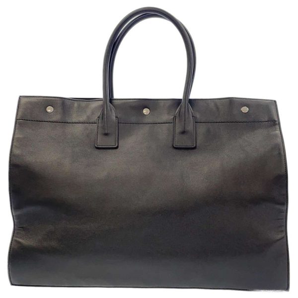 9319998 03 Saint Laurent Paris Rive Gauche Tote Bag Black