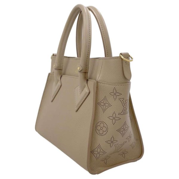 9335059 02 Louis Vuitton On My Side PM Shoulder Bag Monogram Mahina