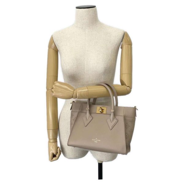 9335059 05 Louis Vuitton On My Side PM Shoulder Bag Monogram Mahina