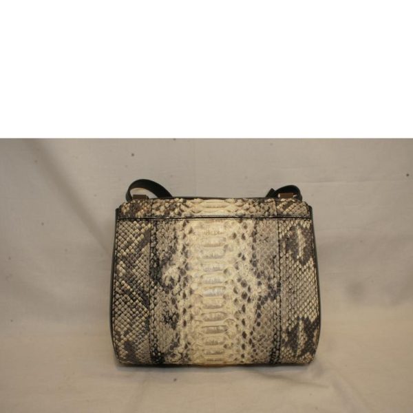 93392 2 Givenchy Python Leather Pandora Box Shoulder Bag