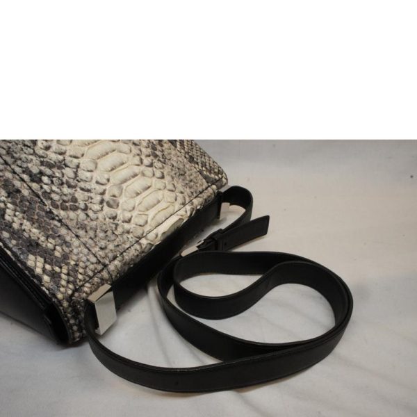 93392 4 Givenchy Python Leather Pandora Box Shoulder Bag