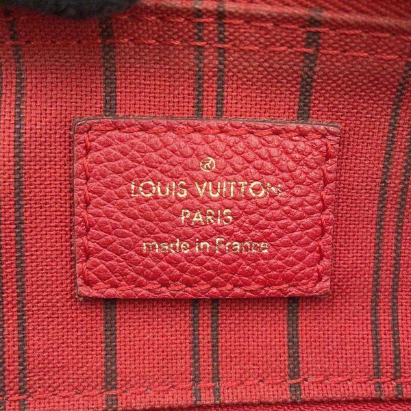 9350816 17 Louis Vuitton Speedy Bandouli√®re 25 Handbag Monogram Empreinte Red