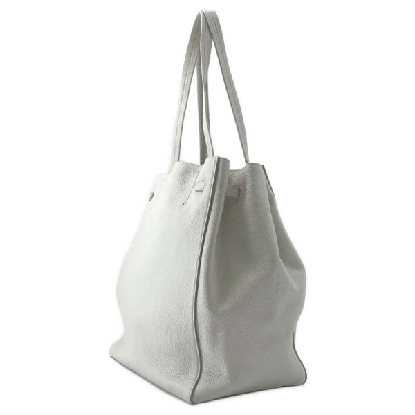 9351059 02 Celine Hippo Phantom Shoulder Bag White