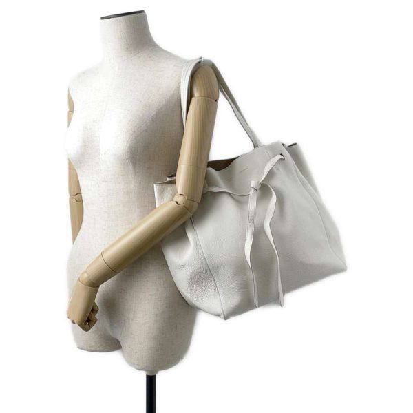 9351059 05 Celine Hippo Phantom Shoulder Bag White