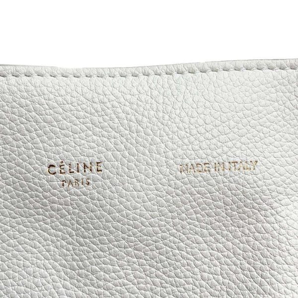 9351059 13 Celine Hippo Phantom Shoulder Bag White