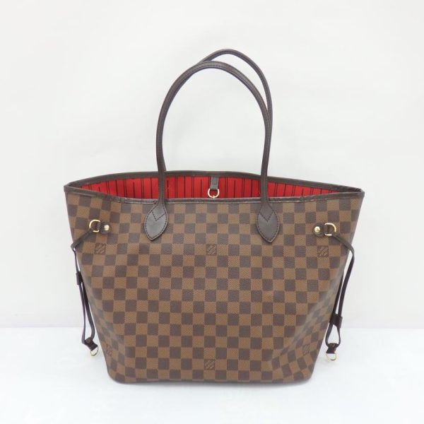 93646 2 Louis Vuitton Neverfull MM Old Model Damier