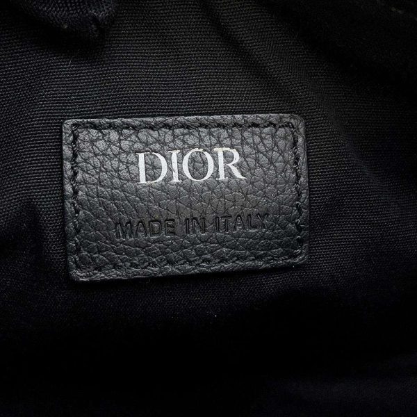 9373907 15 Dior Canvas Trotter Oblique Saddle Mini Body Bag Navy