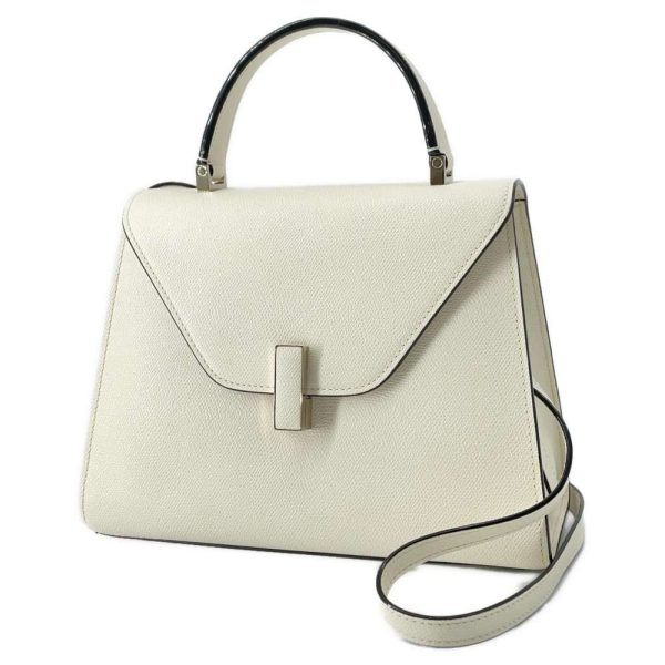 9386914 01 Valextra Iside Soft 2way Shoulder Bag White