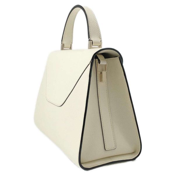 9386914 02 Valextra Iside Soft 2way Shoulder Bag White