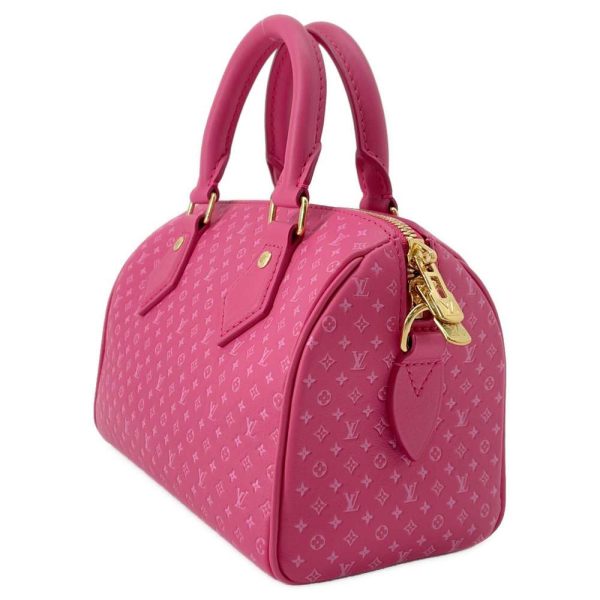 9394742 02 Louis Vuitton Speedy Bandouliere 20 Handbag Rose