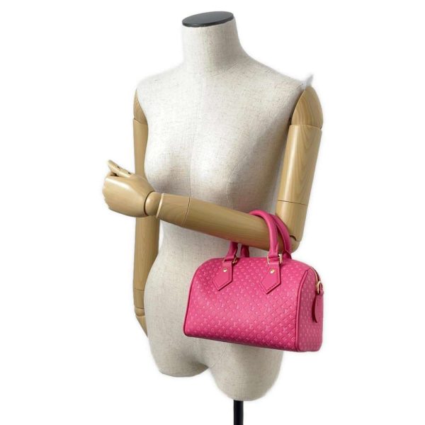 9394742 05 Louis Vuitton Speedy Bandouliere 20 Handbag Rose