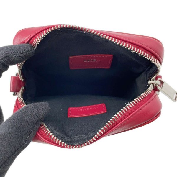 9395367 06 Christian Dior Oblique Leather Messenger World Tour Shoulder Bag Red