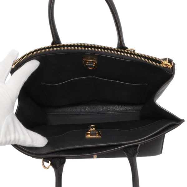 9395688 07 Louis Vuitton City Steamer MM Handbag Black