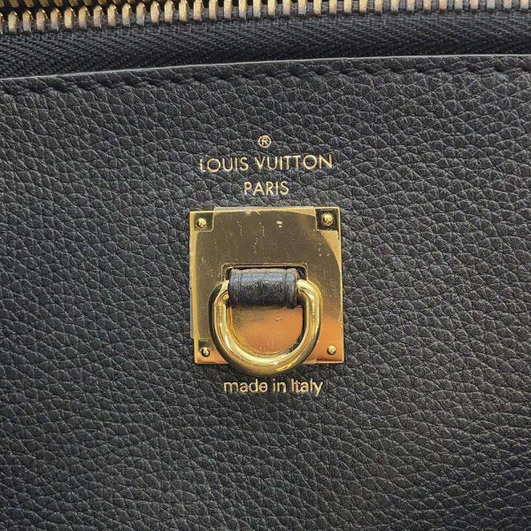 9395688 18 Louis Vuitton City Steamer MM Handbag Black