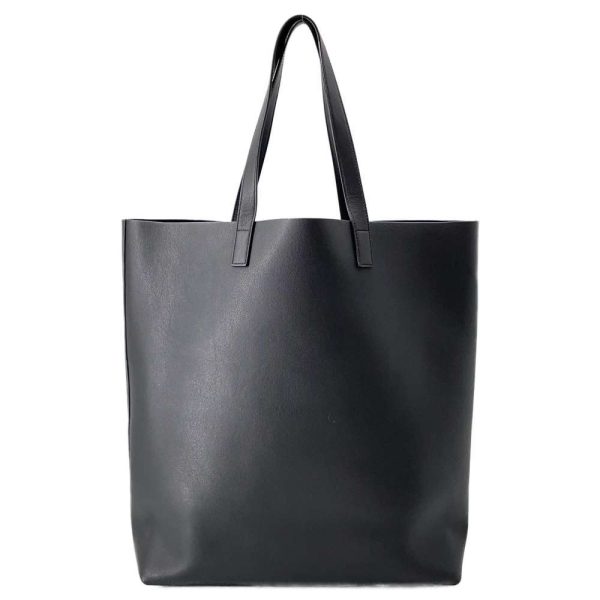 9395923 03 Saint Laurent Paris Tote Shopping Bag Black