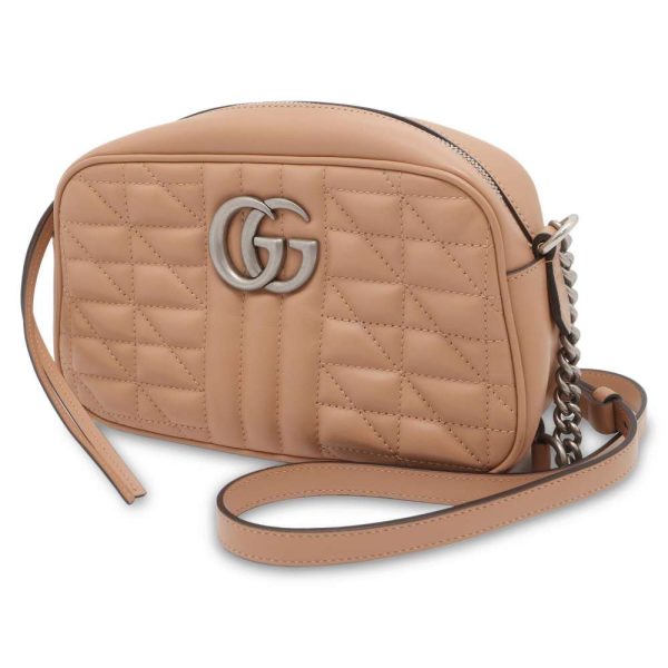 9398481 01 Gucci GG Marmont Quilted Shoulder Bag