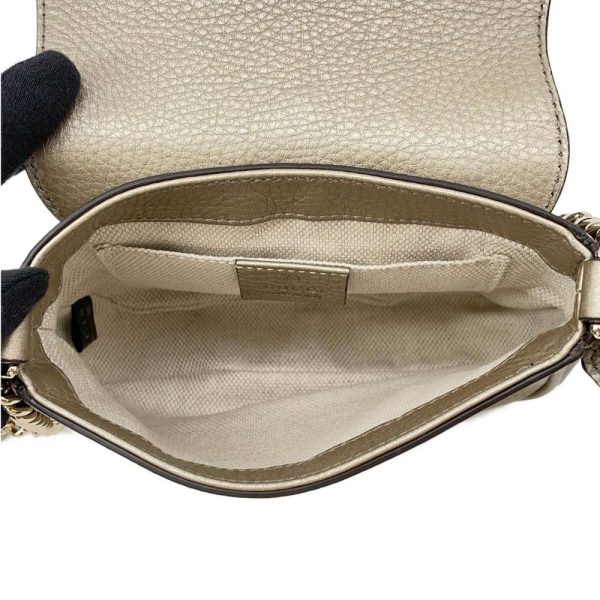 9398528 06 Gucci Soho Chain Shoulder Bag Gold