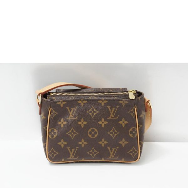 94091 2 Louis Vuitton Vivacite PM Monogram Leather Brown