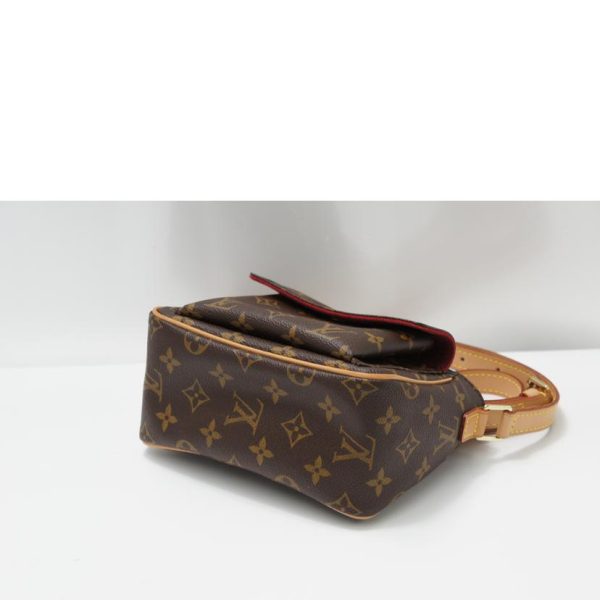 94091 3 Louis Vuitton Vivacite PM Monogram Leather Brown