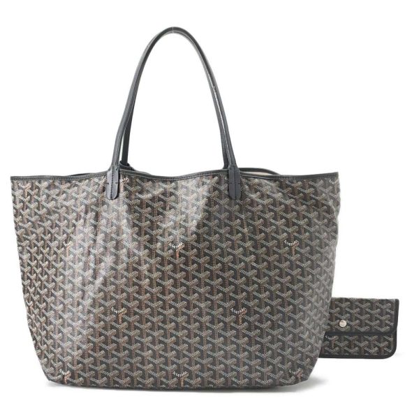 9417472 01 Goyard Saint Louis Tote Bag Black