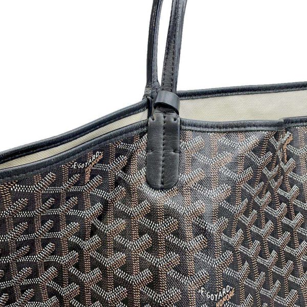 9417472 09 Goyard Saint Louis Tote Bag Black