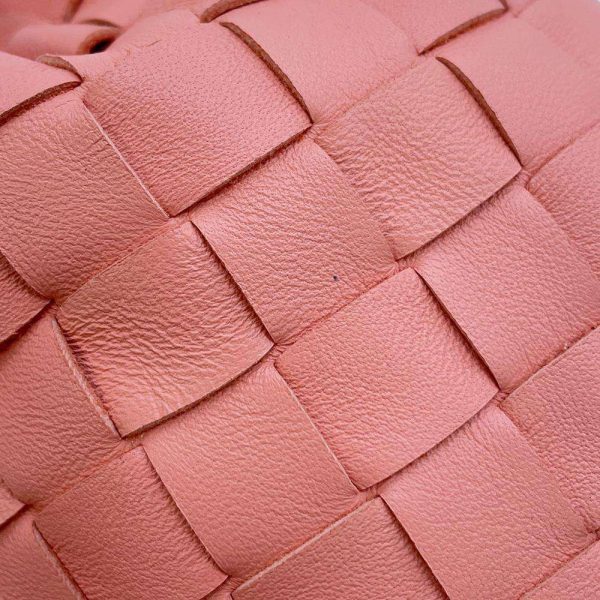 9419148 09 Bottega Veneta Jodi Intrecciato Shoulder Bag Pink