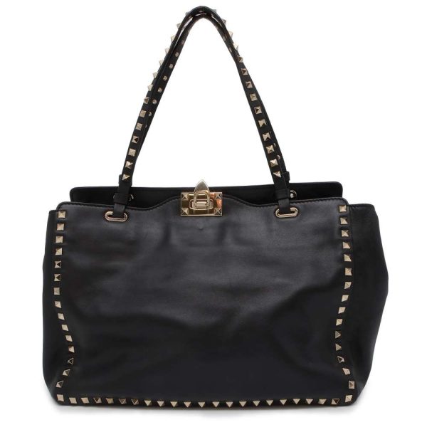 9425392 01 Valentino Garavani Rockstud 2way Shoulder Bag Black