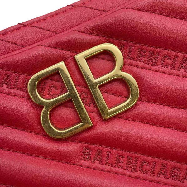 9428904 10 Balenciaga BB Logo Quilted Chain Shoulder Bag