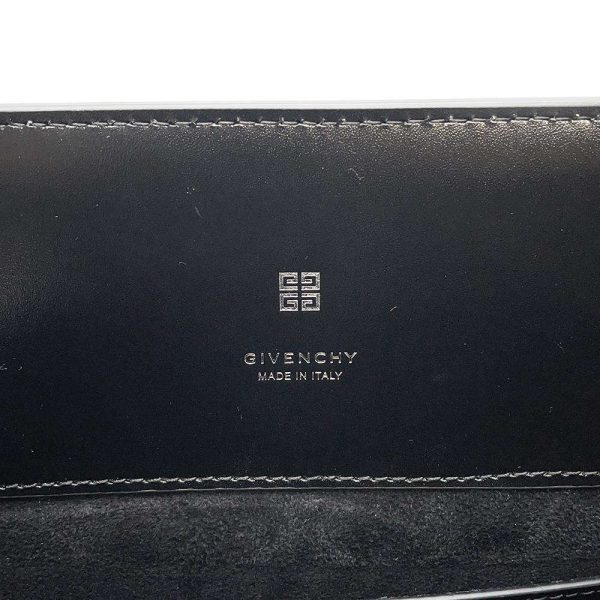 9429000 14 Givenchy Handbag 1952 Top Handle Calf Leather 2way Black