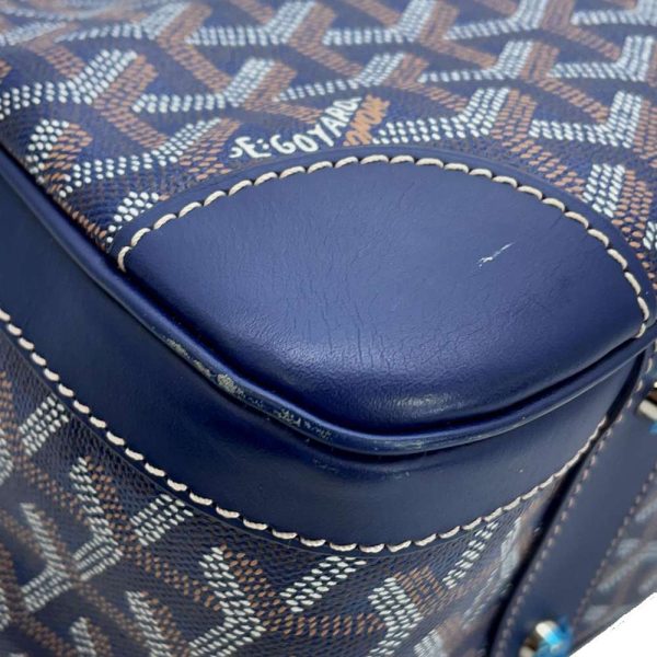 9431119 08 Goyard Herringbone Ambassador Tote Bag Navy