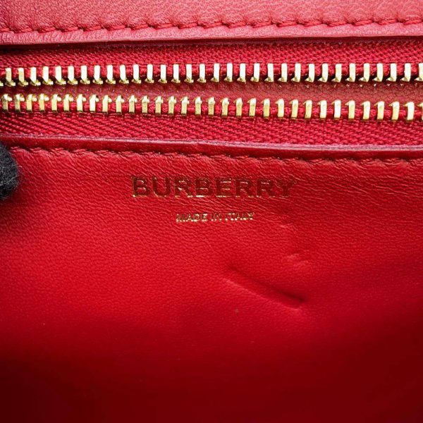 9435872 12 Burberry TB Logo Small Shoulder Bag NaturalRed