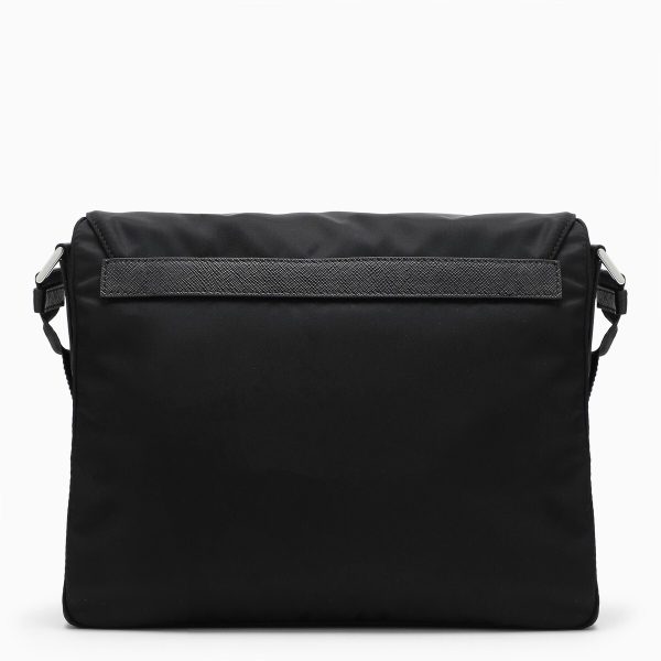 944 rv 2 4 Prada Shoulder Bag Nylon Black Silver