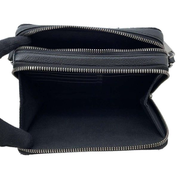 9441262 05 Christian Dior Oblique Shoulder Bag Black