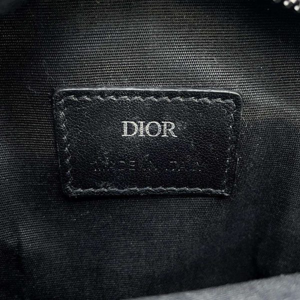 9441279 13 Christian Dior Micro Pouch Shoulder Bag Black