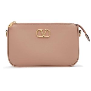 9448193 01 Valentino Garavani 2way Logo Shoulder Bag pink beige