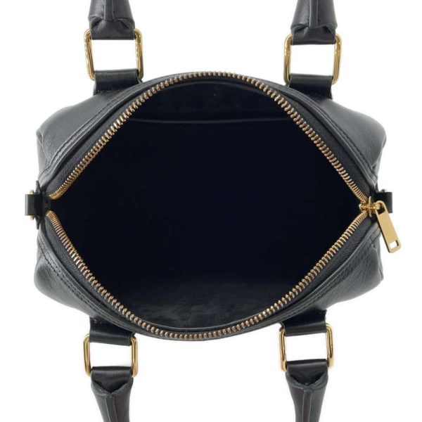 9451346 06 Celine Triomphe Boston Cuile 2way Handbag Black