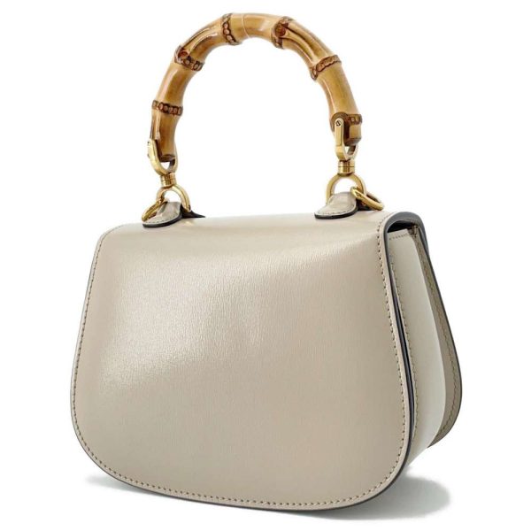 9454460 02 Gucci Bamboo 1947 Mini 2way Shoulder Bag beige