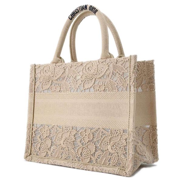 9456044 02 Christian Dior Small Lace Tote Handbag