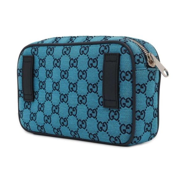 9462489 02 Gucci GG waist bag blue