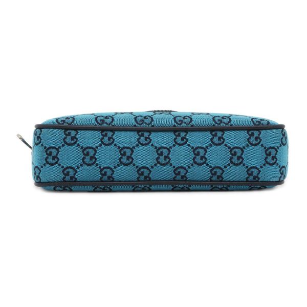 9462489 03 Gucci GG waist bag blue