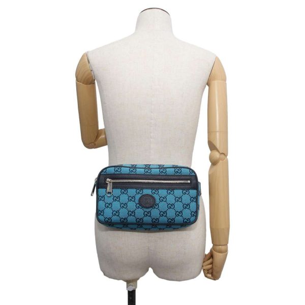 9462489 04 Gucci GG waist bag blue