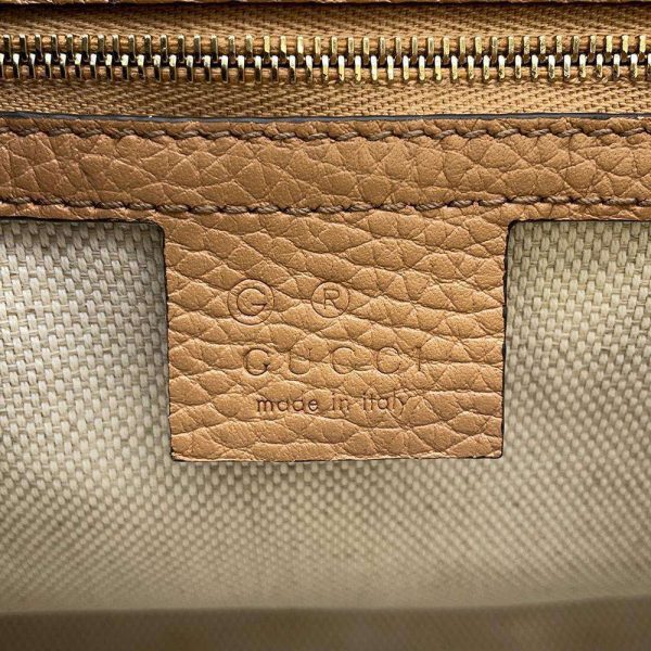 9462496 10 Gucci Soho Chain Shoulder Bag Beige