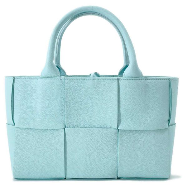 9463714 01 Bottega Veneta Arco Intrecciato 2way Intre Tote Bag Light Blue