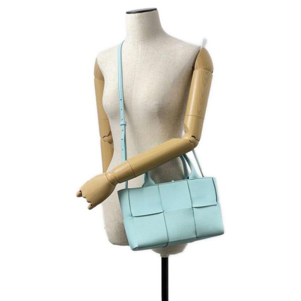 9463714 05 Bottega Veneta Arco Intrecciato 2way Intre Tote Bag Light Blue