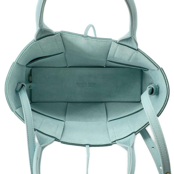 9463714 06 Bottega Veneta Arco Intrecciato 2way Intre Tote Bag Light Blue