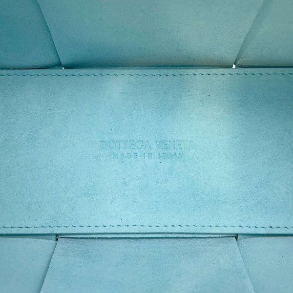 9463714 12 Bottega Veneta Arco Intrecciato 2way Intre Tote Bag Light Blue