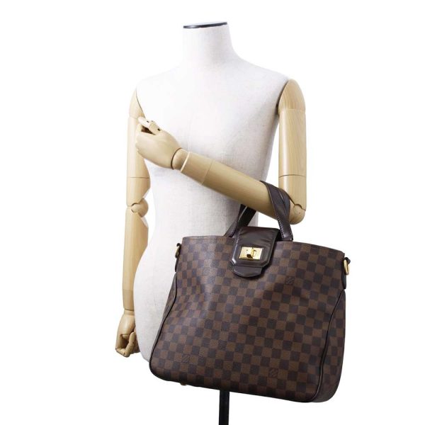 9465008 04 Louis Vuitton Damier Ebene Cava 2Way Shoulder Bag Roseberry