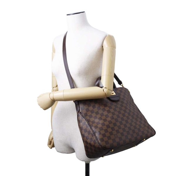 9465008 05 Louis Vuitton Damier Ebene Cava 2Way Shoulder Bag Roseberry