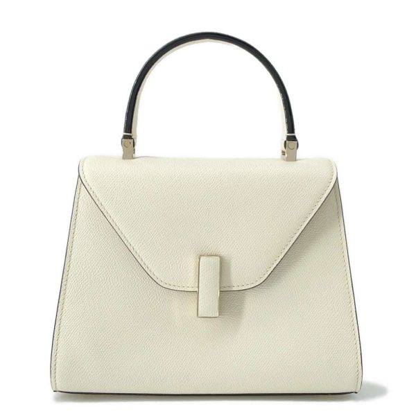 9470941 01 Valextra Iside Mini Soft 2way Handbag White